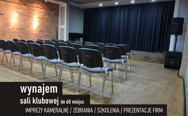 sala klubowa - wynajem