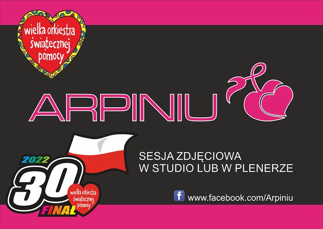 Voucher na sesję zdjęciową w studio lub w plenerze od ARPINIU