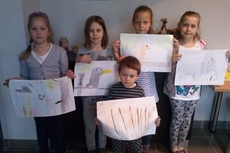 Plastelinowe i rysowane zwierzątka - 12 maja 2015