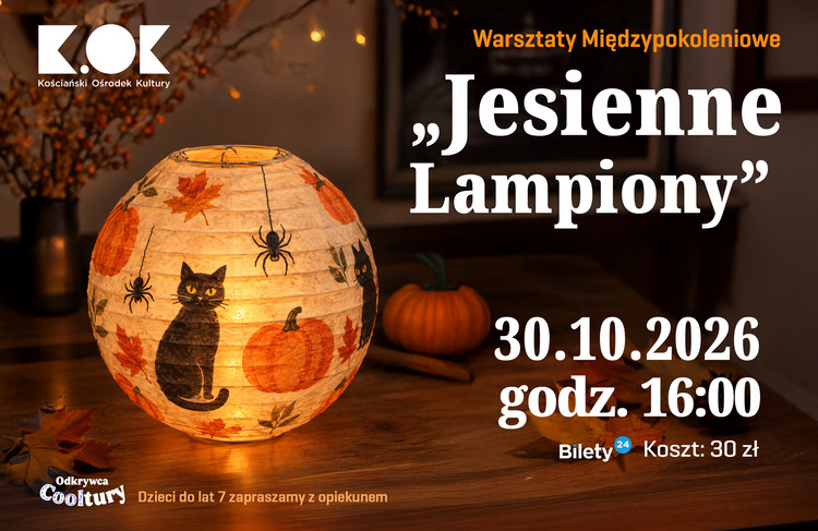 Warsztaty międzypokoleniowe: „Jesienny lampion”