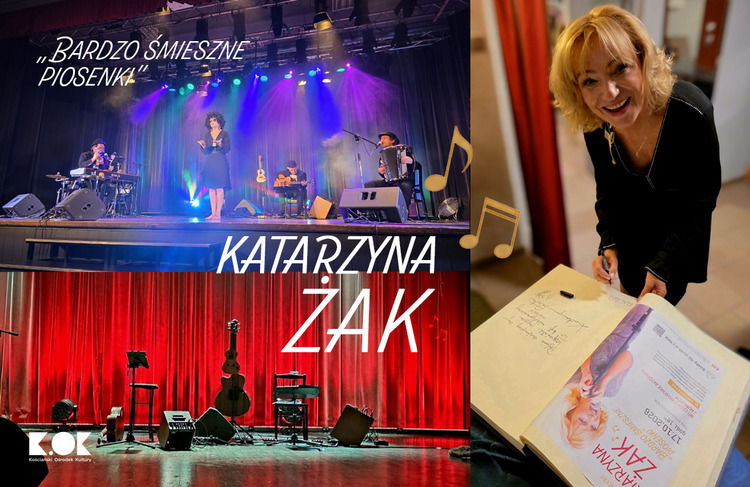 Katarzyna Żak podbiła serca kościańskiej publiczności
